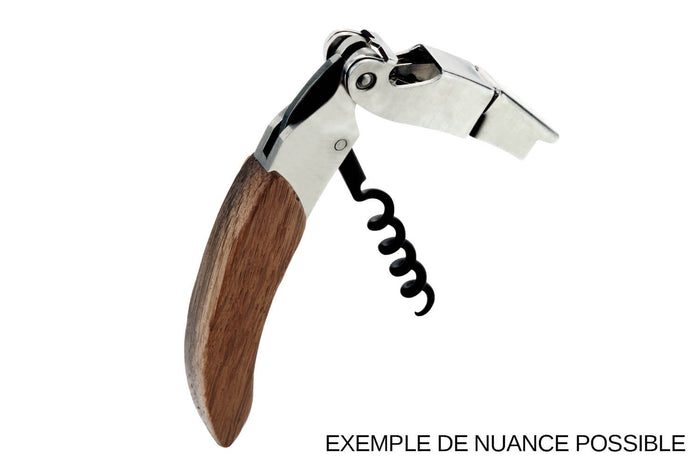 Tire-bouchon sommelier Ligne W Origine manche en chêne finition bois