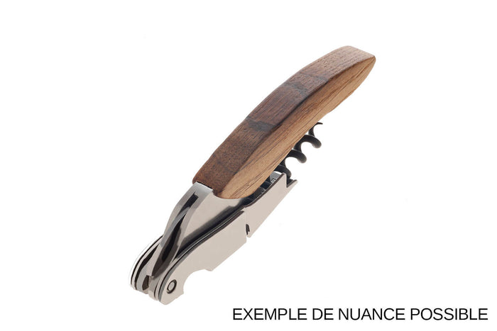 Tire-bouchon sommelier Ligne W Origine manche en chêne finition bois