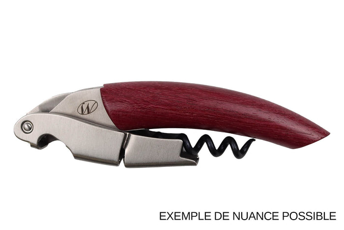 Tire-bouchon sommelier Ligne W Signature manche en amarante