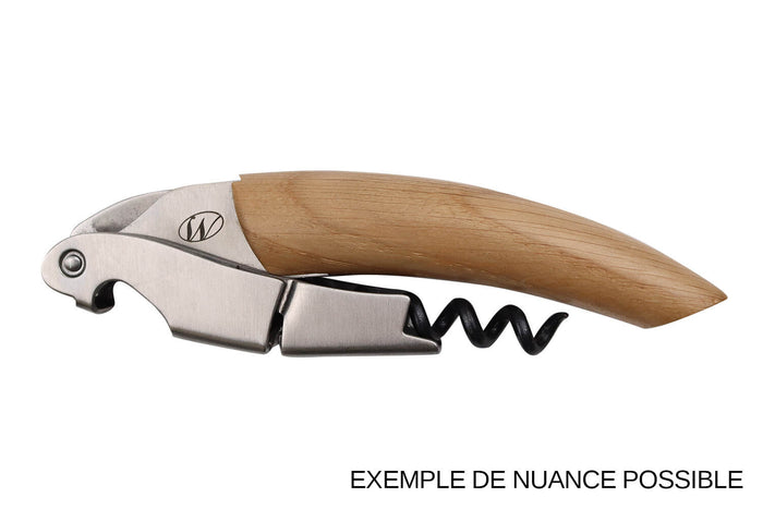 Tire-bouchon sommelier Ligne W Signature manche en chêne