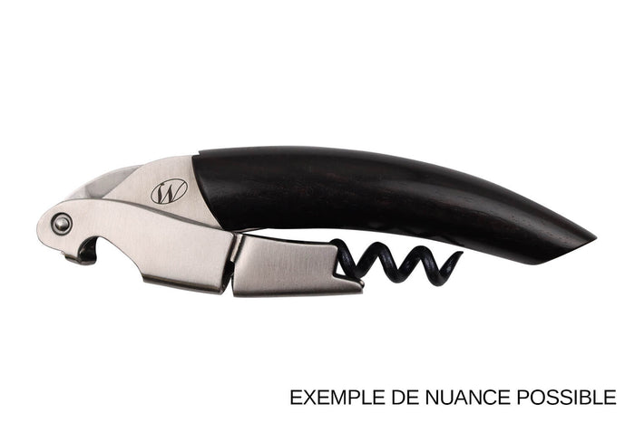 Tire-bouchon sommelier Ligne W Signature manche en ébène