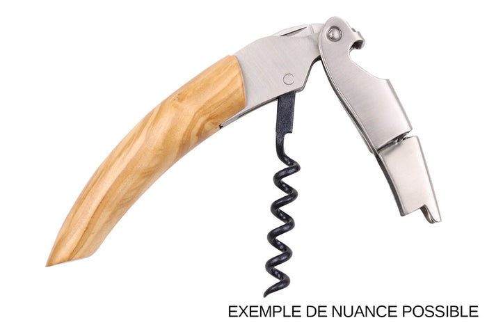 Tire-bouchon sommelier Ligne W Signature manche en olivier