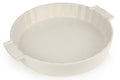 Tourtière Peugeot Appolia en céramique écru diamètre 28cm