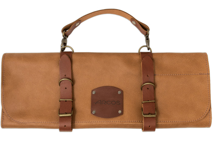 Trousse de cuisinier artisanale Arcos en cuir 5 places