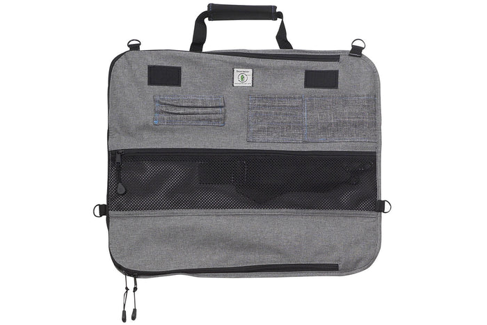 Trousse vide grise 8 emplacements en bouteille recyclée Messermeister Preservation