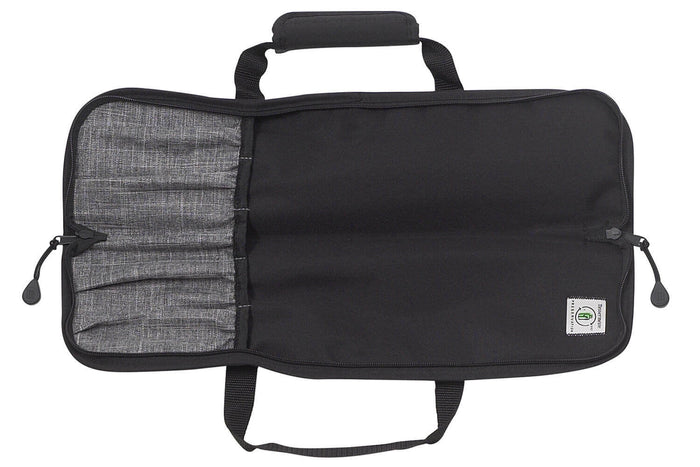 Trousse vide noire 5 emplacements en bouteille recyclée Messermeister Preservation