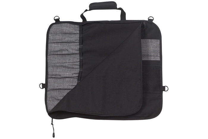 Trousse vide noire 8 emplacements en bouteille recyclée Messermeister Preservation