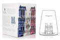 Verre à spiritueux long Alaskan Maker Iconic Monuments Notre Dame de Paris en verre cristallin