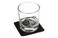 Verre à whisky avec dessous de verre Selbrae House - Motif cerf
