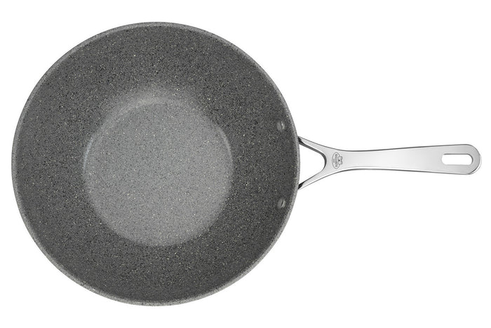 Wok antiadhésif Ballarini Salina 30cm en aluminium