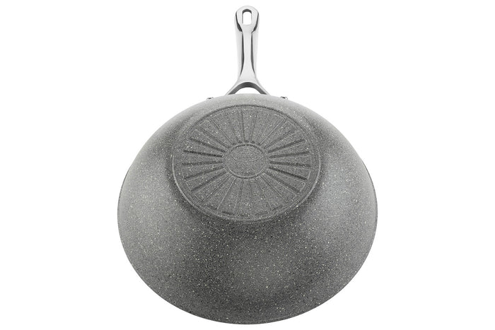 Wok antiadhésif Ballarini Salina 30cm en aluminium