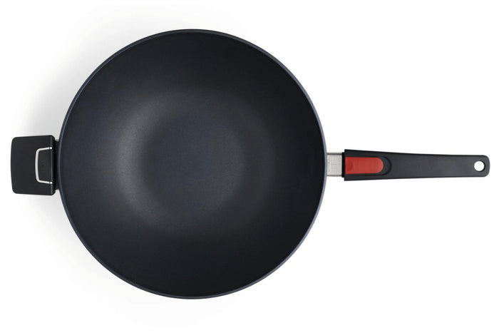 Wok Woll Diamond Lite en fonte d'aluminium manche amovible polymère 34cm