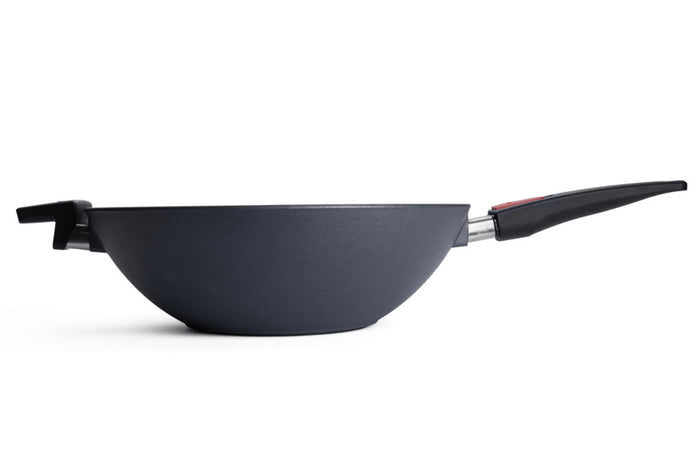 Wok Woll Diamond Lite en fonte d'aluminium manche amovible polymère 34cm